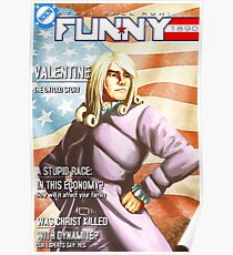 President Funny 1890 Poster