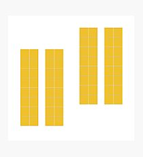 Blocks Photographic Print