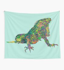 PSYCHEDLIC IGUANA ***find hidden gems in my portfolio*** Wall Tapestry