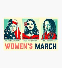 women's march official 2017 Photographic Print