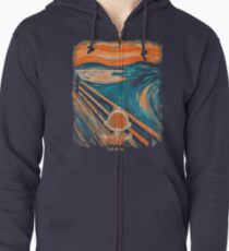 Skrik Zipped Hoodie