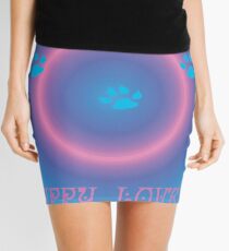 puppy lovers Mini Skirt