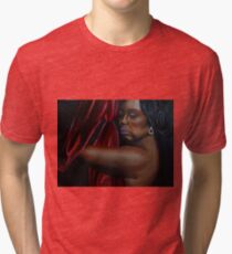 Vast Original Oil Painting Tri-blend T-Shirt