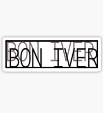 Bon Iver Sticker