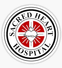SACRED HEART HOSPITAL BC SCRUBS IS THE BEST Sticker