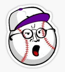 Baseball Crank Sticker