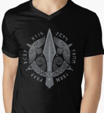 GUNGNIR T-Shirt mit V-Ausschnitt für Männer