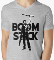 Evil Dead - Ash - Boomstick Men's V-Neck T-Shirt