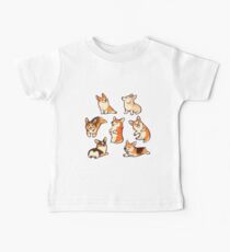 Jolly corgis in green Baby Tee