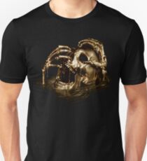 Black Sails Golden Skull Slim Fit T-Shirt