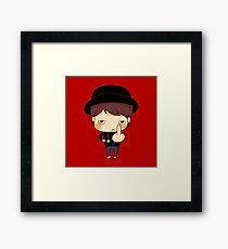 Middle Finger Framed Print