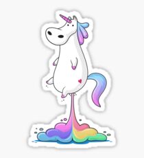 Pegatina Unicorn Fart