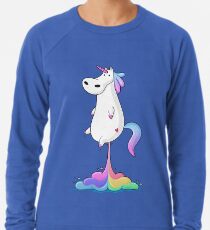 Einhorn Furz Leichter Pullover