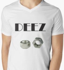Camiseta para hombre de cuello en v Nueces DEEZ