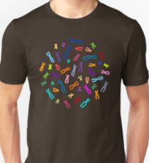 Color Coded DNA Unisex T-Shirt