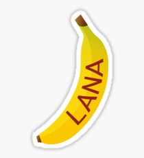 Lana Banana Sticker