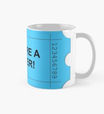Ticket Blue Mug