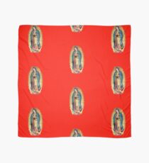Our Lady of Guadalupe Virgin Mary Tilma Red Scarf