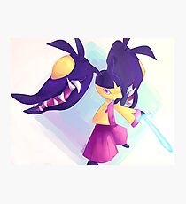 Mega Mawile Used Swords Dance Photographic Print