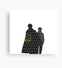 Sherlock Simple Metal Print
