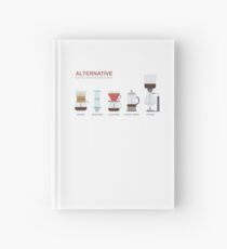 alternative brewing coffee methods Hardcover Journal