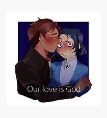 Our Love is GOD Photographic Print