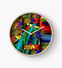 Deep Sea Quilt Clock