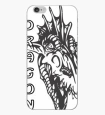 Big wild scary dragon iPhone Case