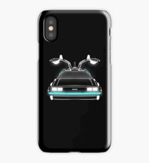 Delorean neon iPhone Case/Skin