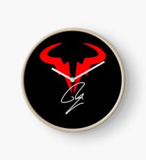 Rafael Nadal Tennis Player Logo Clock