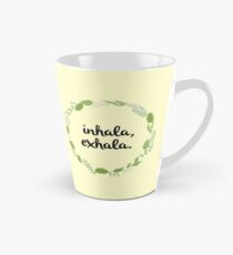 inhala, ausatmen Tasse (konisch)
