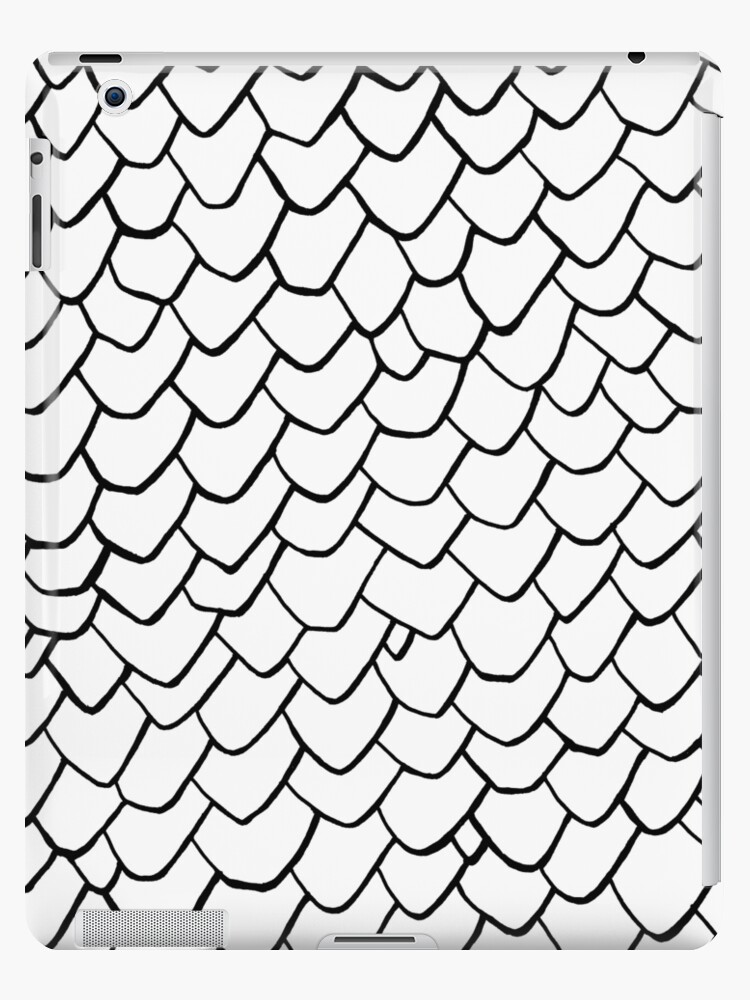 "Dragon Scales Clear" iPad Case & Skin by andio393 | Redbubble