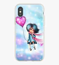 A Dream of Heart and Stars - Kawaii Valentine iPhone Case