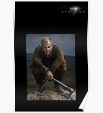 'Floki the boat builder' from the vikings Poster