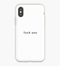 Fick dich iPhone-Hülle & Cover