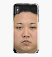 Kim Jong-un Face on something... :D iPhone Case