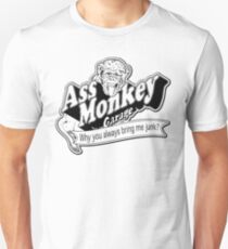 Ass Monkey Garage Unisex T-Shirt