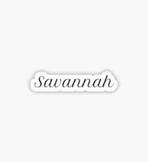 Savannah Stickers | Redbubble