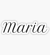 Maria Sticker