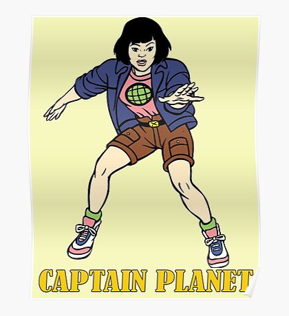 captin planet poster