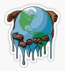 I'm Up Earth Sticker