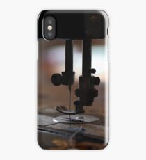Nostalgia ...sewing machine detail iPhone Case
