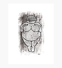 Venus of Willendorf Photographic Print