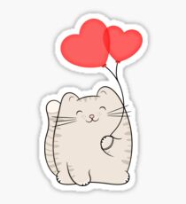 Eli, the love cat Sticker