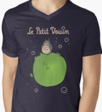 Le Petit Voisin (The Little Neighbour) Men's V-Neck T-Shirt
