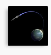 SR1 Blast Off Canvas Print