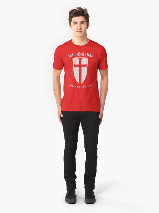 Alternate view of Sampling Much Peril Slim Fit T-Shirt