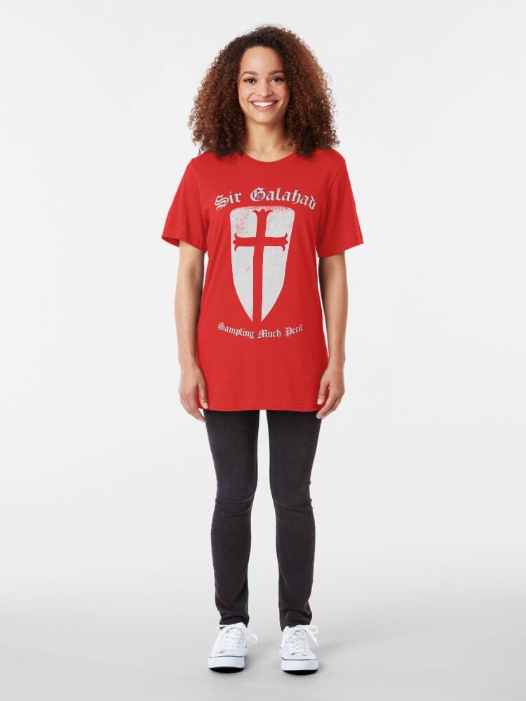 Alternate view of Sampling Much Peril Slim Fit T-Shirt