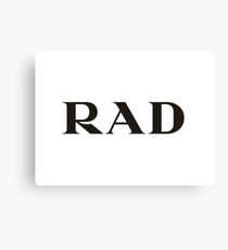 rad Leinwanddruck
