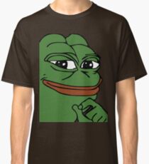 Smug Pepe (Highest Resolution) Classic T-Shirt